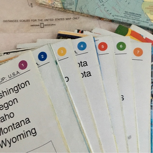 SOLD Vintage 1978 National Geographic Close-Up USA Complete Kit | 16 Maps Total - Picture 4 of 8